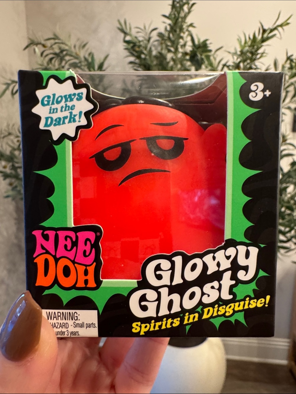 👻Needoh Glowy Ghost, Orange